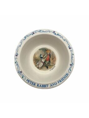 Beatrix Potter “Peter Rabbit & Friends” Melamine Bowl – Kid’s – Children’s